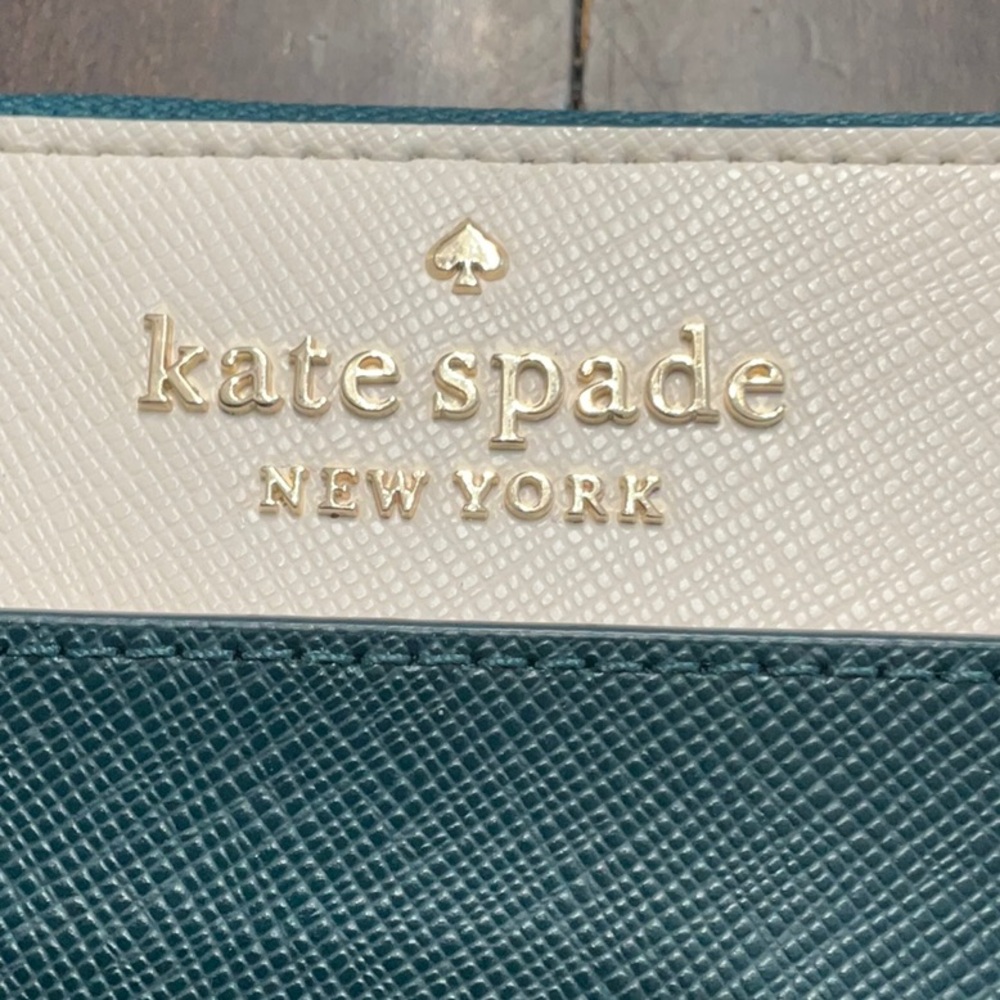 Beautiful Kate Spade Color Block Wallet In Pristi… - image 2